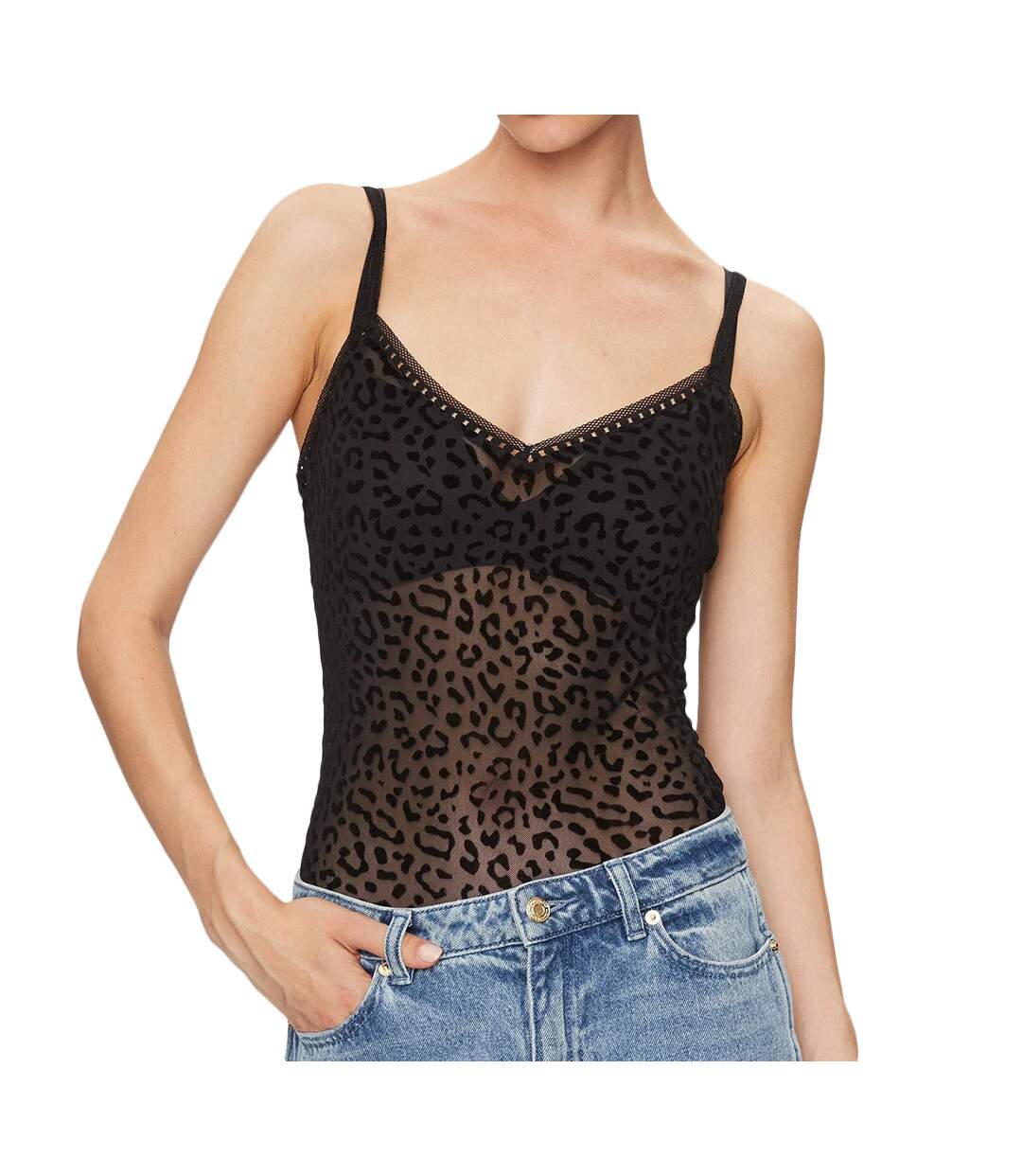 Top Noir Femme Morgan Beo