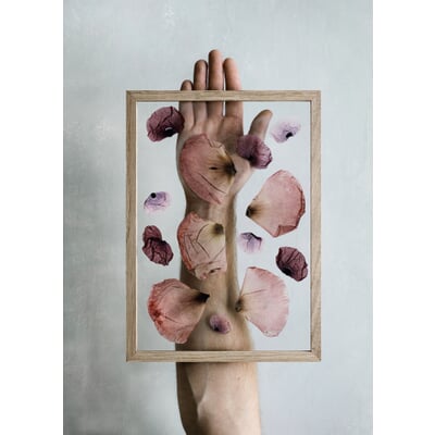 Rahmen Frame, Holz, A4