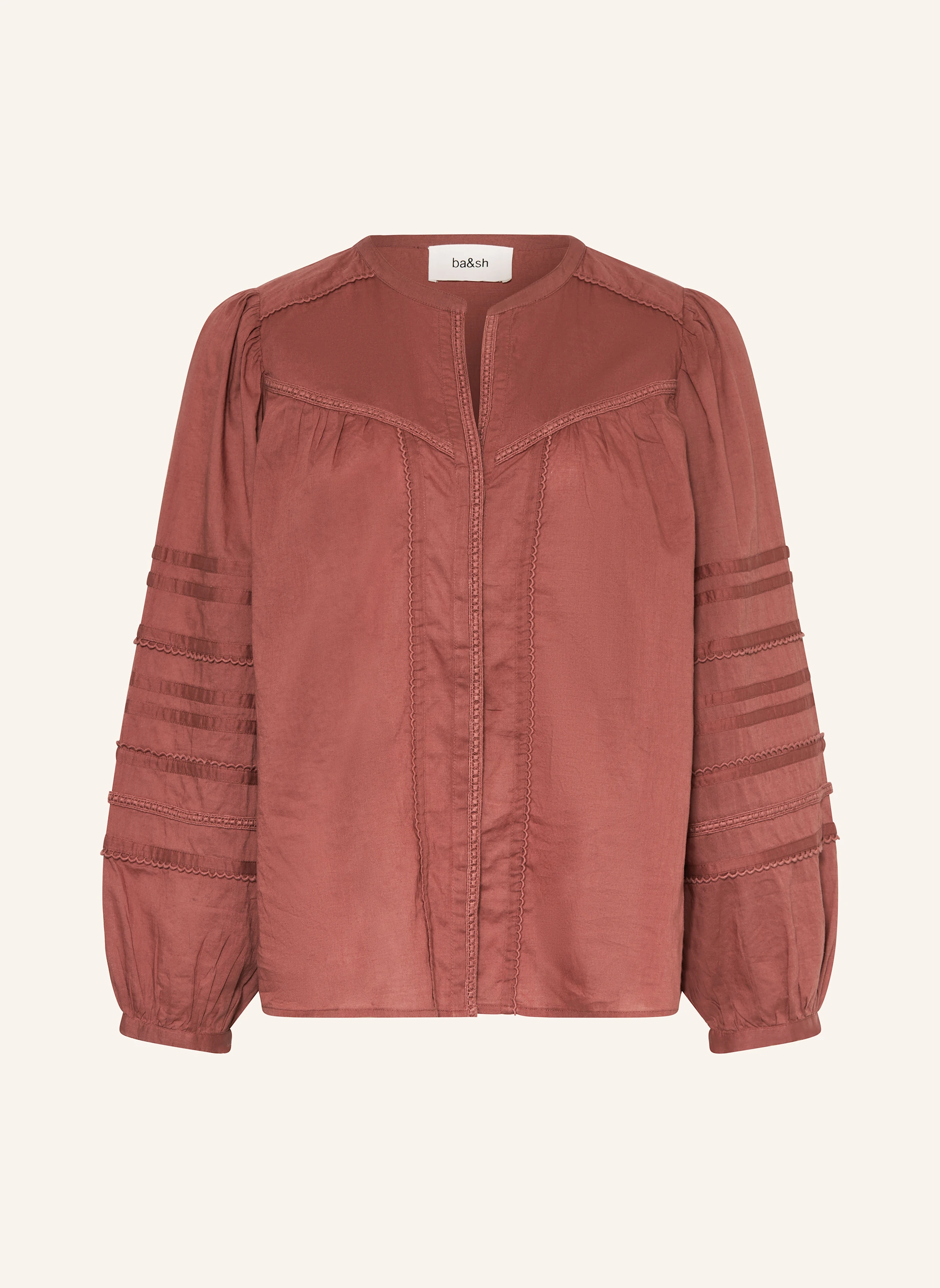 ba&sh Bluse YILLA mit Lochspitze