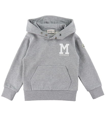 Moncler H?ttetr?je - Gråmeleret