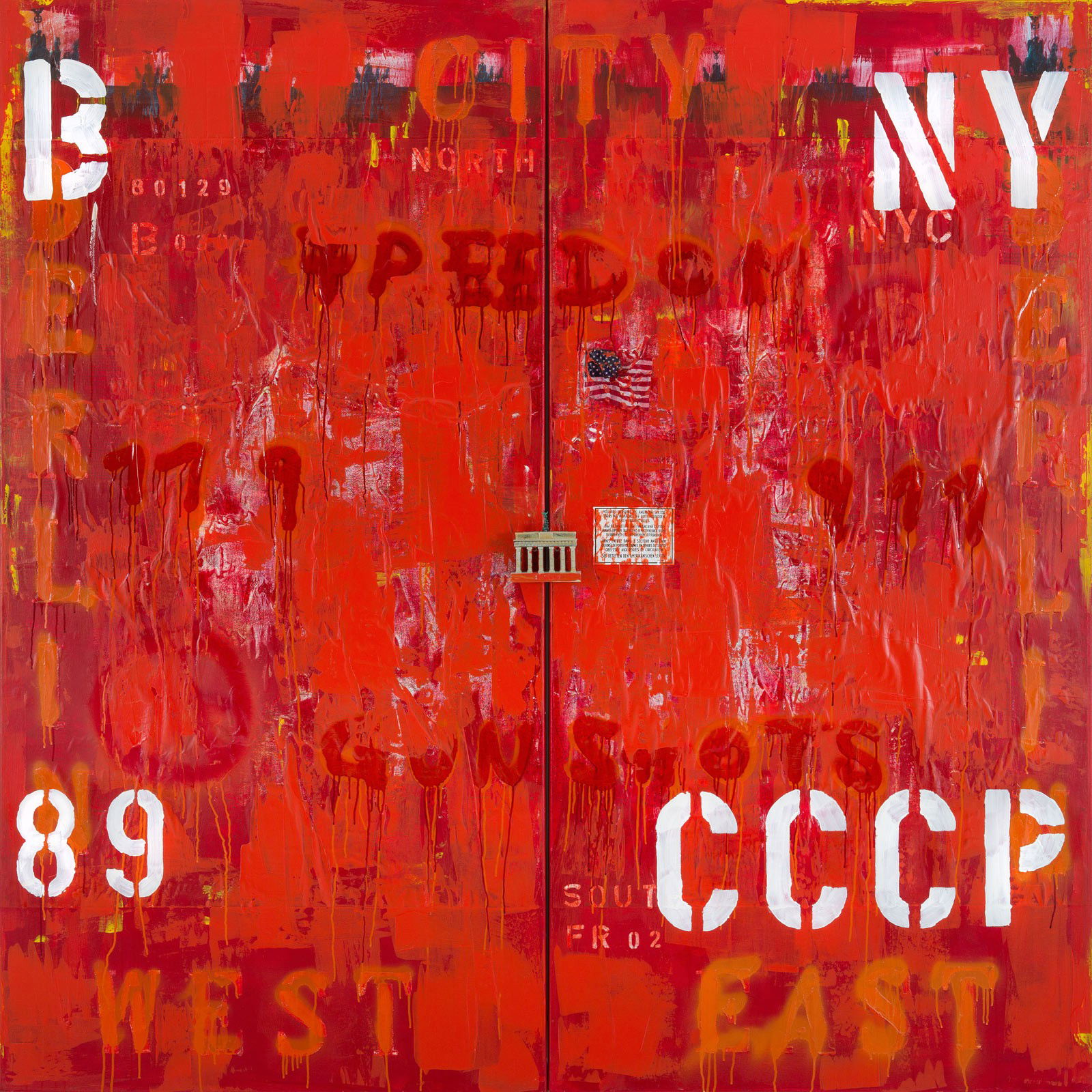 New York / CCCP by Freddy Reitz - Limited Edition. Edition of: 150. Signed.