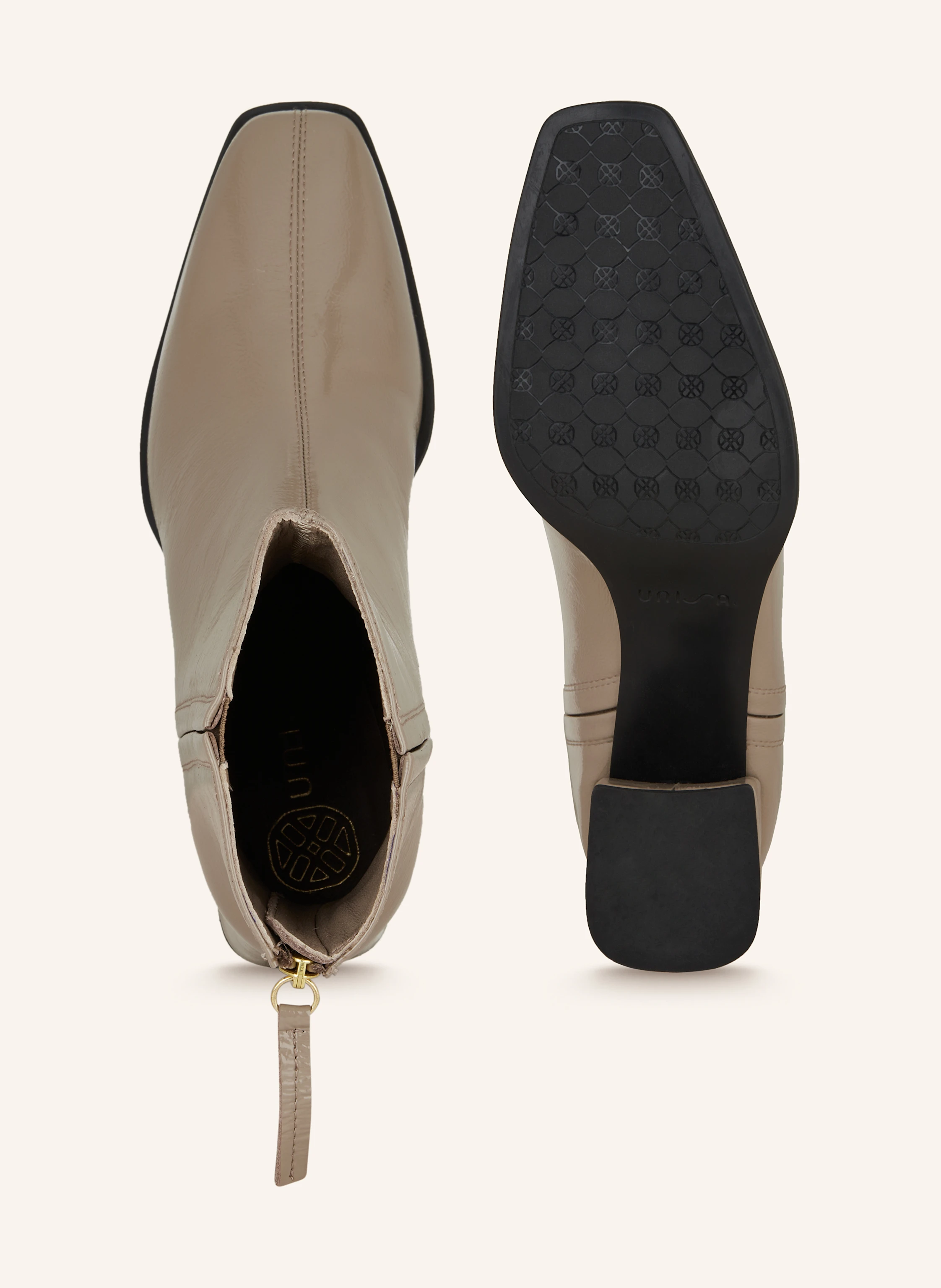 UNISA Lack-Stiefeletten LUCAS