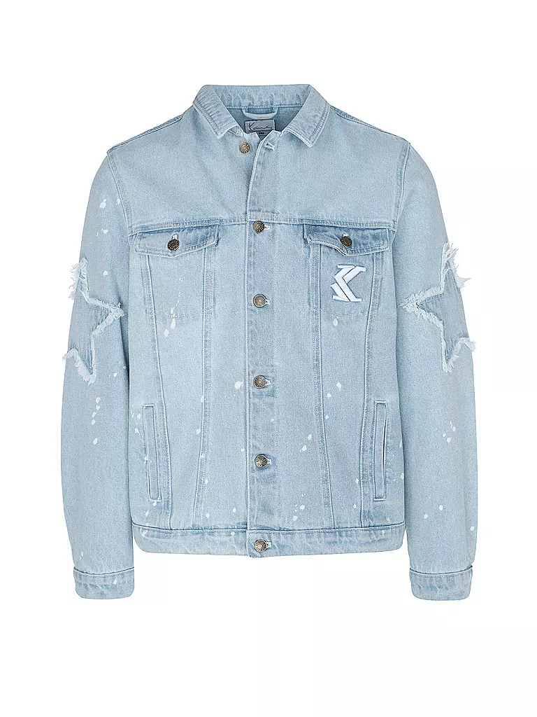 KARL KANI Jeansjacke  hellblau