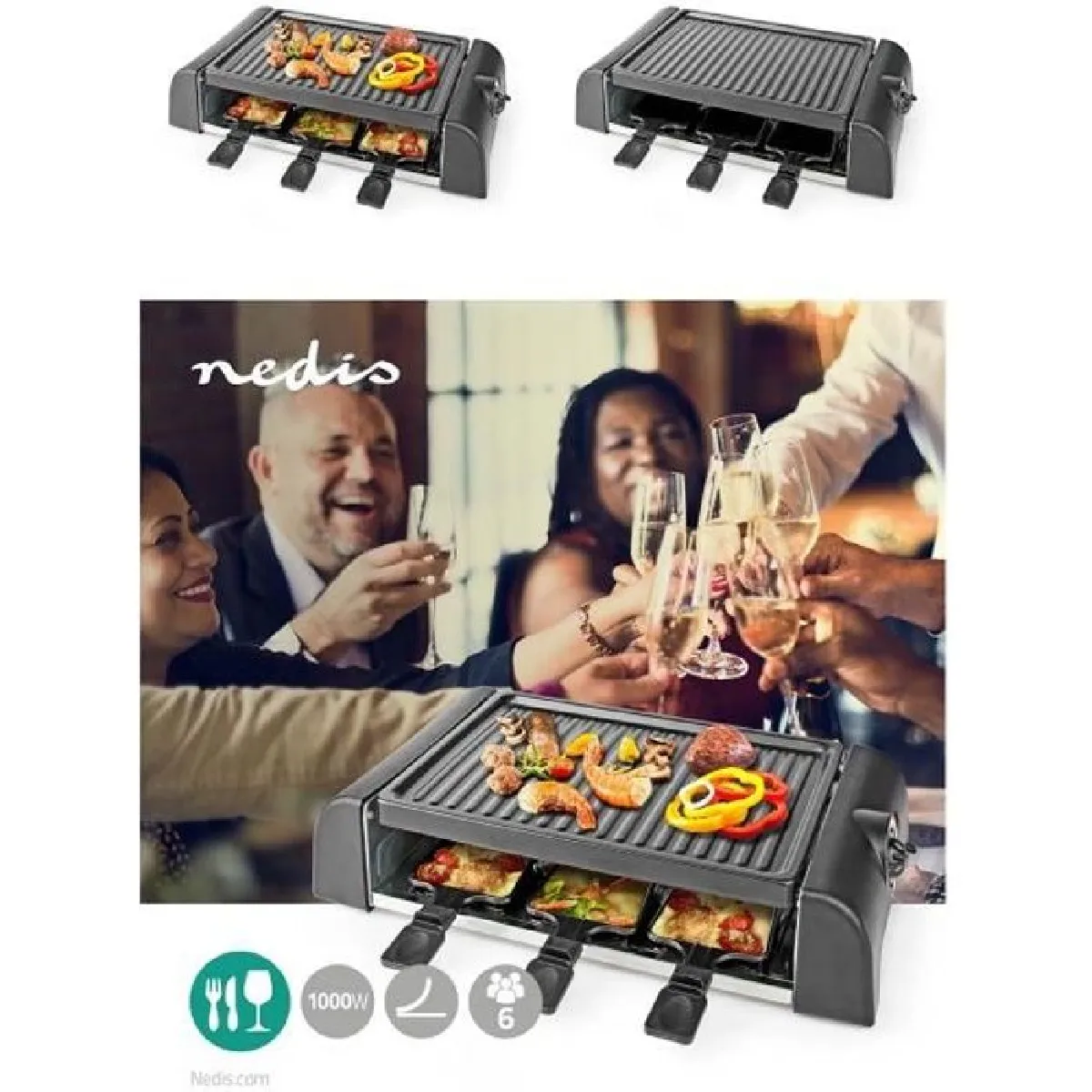 NEDIS Raclette-Grill