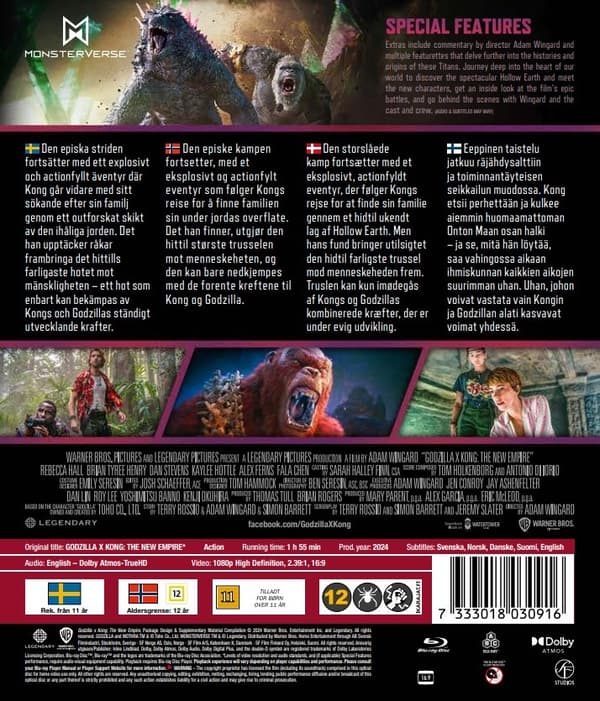Godzilla x Kong: The New Empire (Blu-ray)