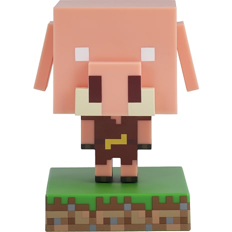 Minecraft Piglin lampe - multifarvet