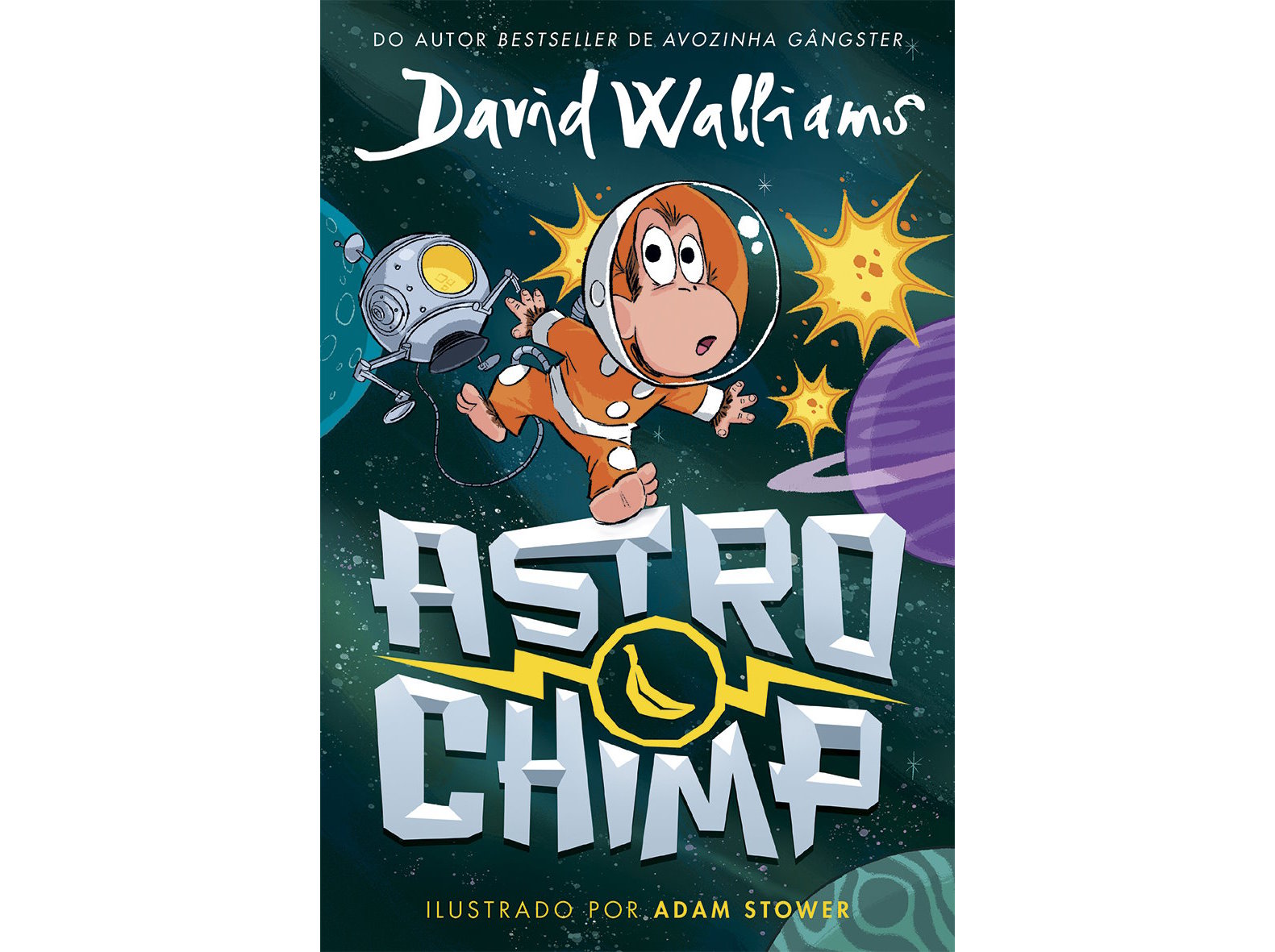LIVRO ASTROCHIMP DE DAVID WALLIAMS