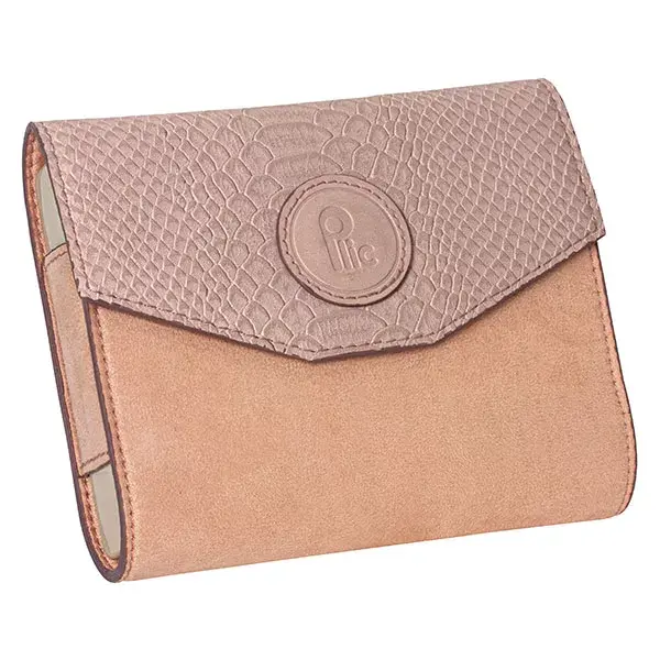 Organizador de comprimidos semanal Plic Care Slim Velvet Pink