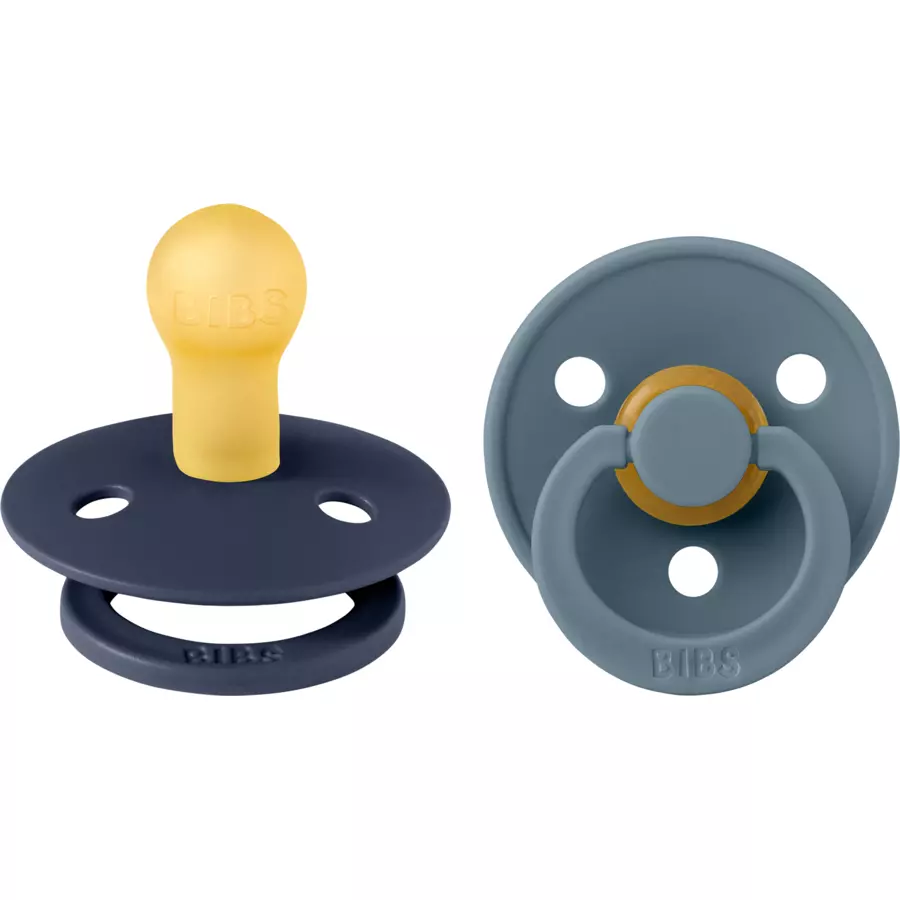 BIBS® Schnuller Colour Deep SpacePetrol 0-6 Monate, 2 Stk.