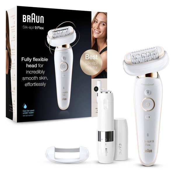Braun Silk-épil 9 Flex 9-005 – Epilierer mit flexiblem Kopf für eine einfachere Haarentfernung