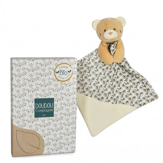 Pollen l'Abeille Doudou Bio   Ours        de               Doudou et Compagnie