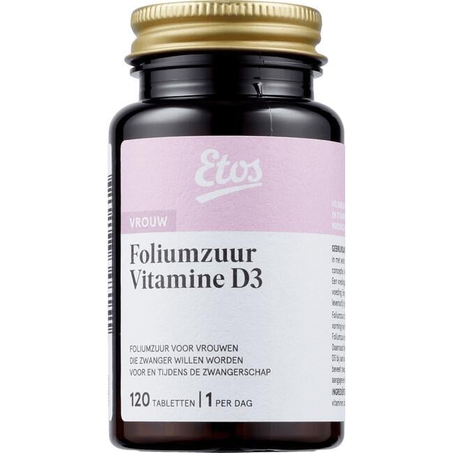 Etos Foliumzuur & Vitamine D3