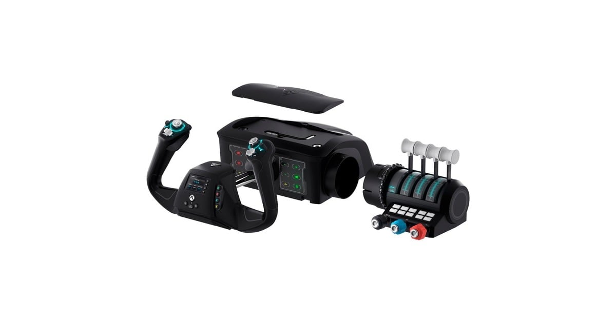 Turtle BeachVelocityOne Flight gaming yoke  (Zwart, Xbox Series X|S, Xbox One, Windows-pc's)