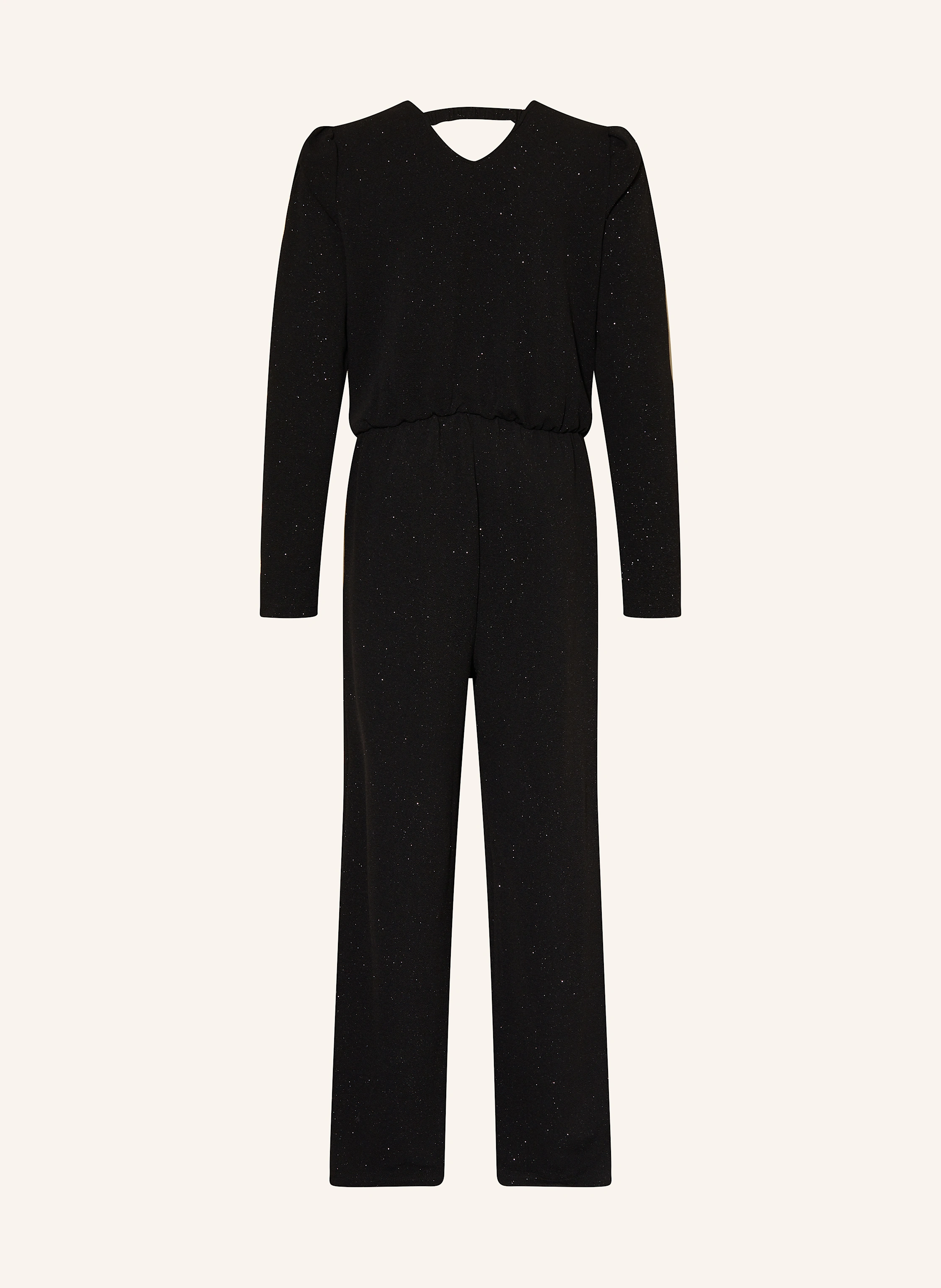 name it Jersey-Jumpsuit mit Glitzergarn