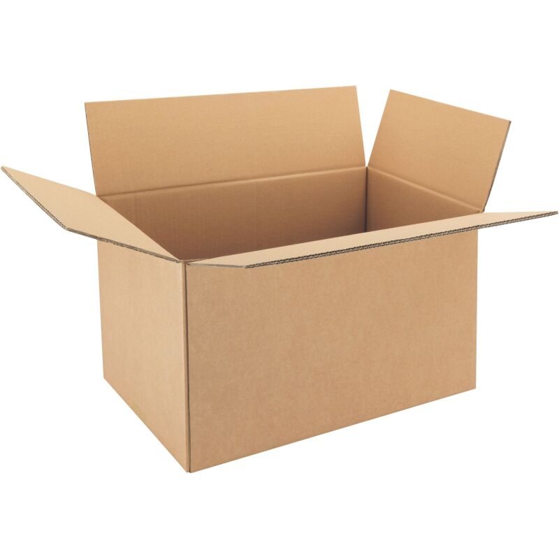 Carton Caisse américaine kraft brun double cannelure L 50 x l 30 x H 30 cm