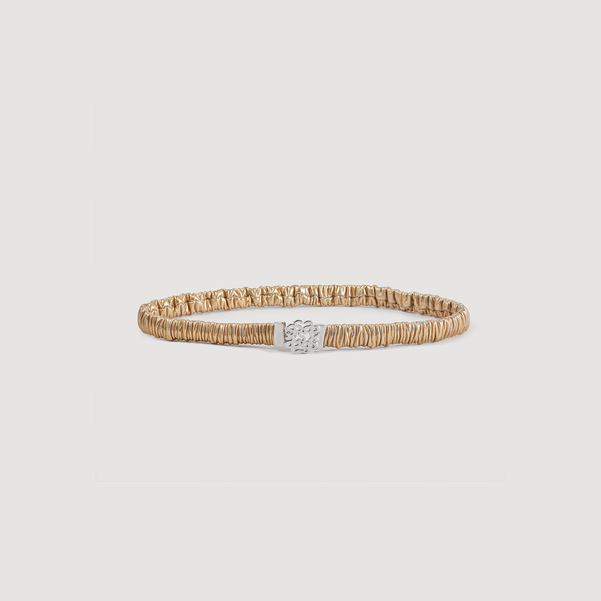Ceinture en cuir elastique