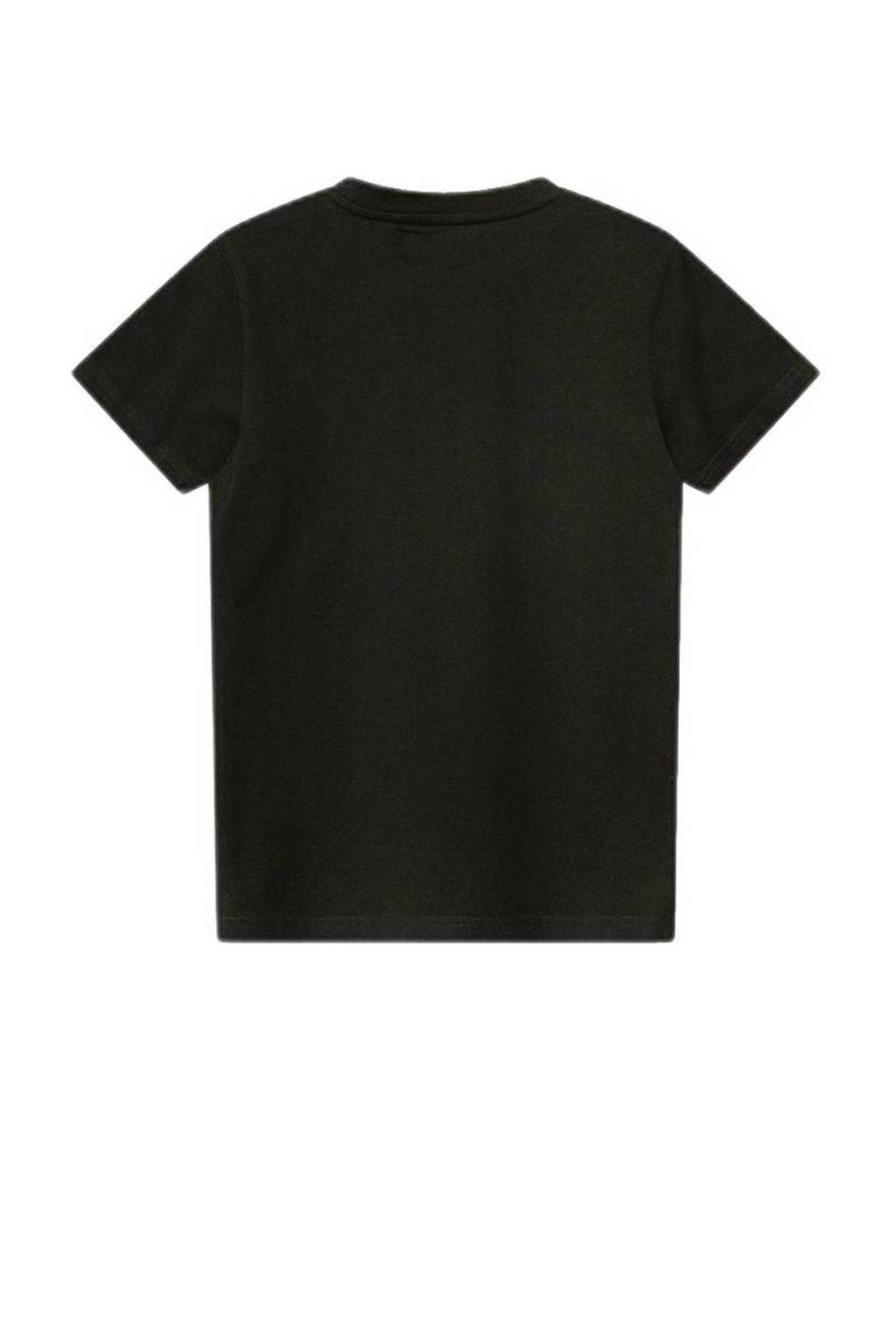 Bellaire T-shirt met logo zwart