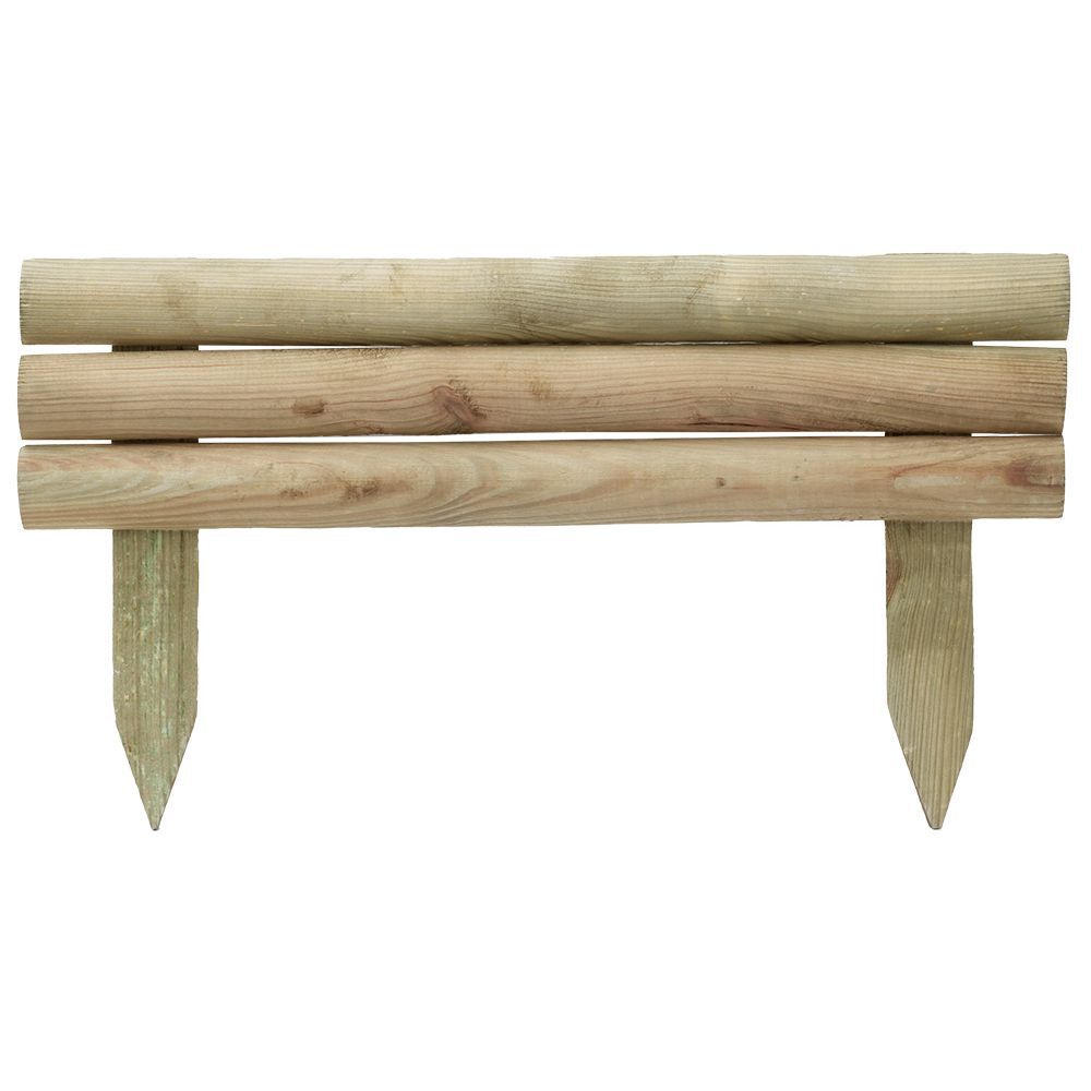 Bordurette bois de pin L55xH30cm