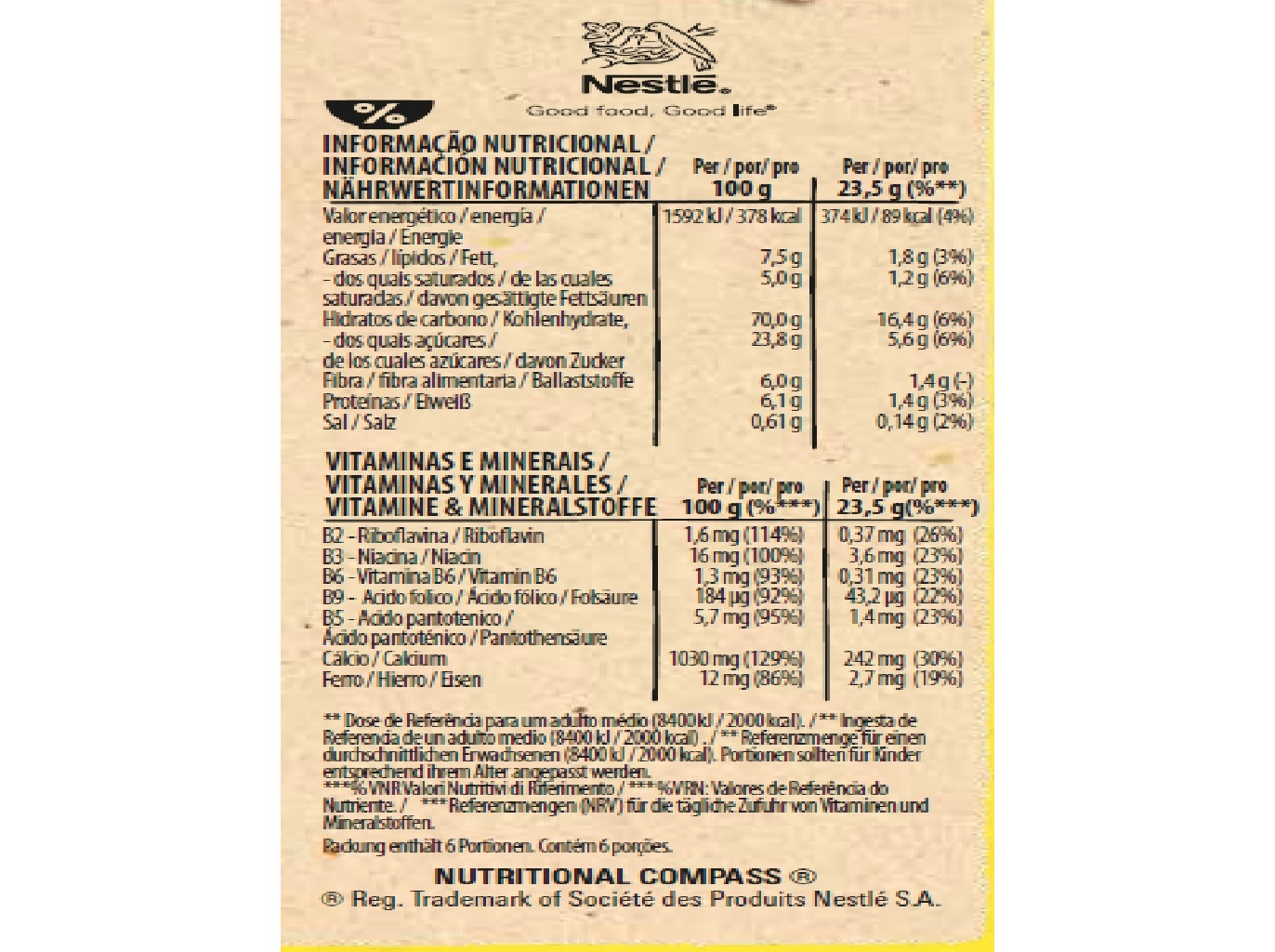 BARRAS FITNESS ADULTO CHOCOLATE E BANANA 141G 6UN