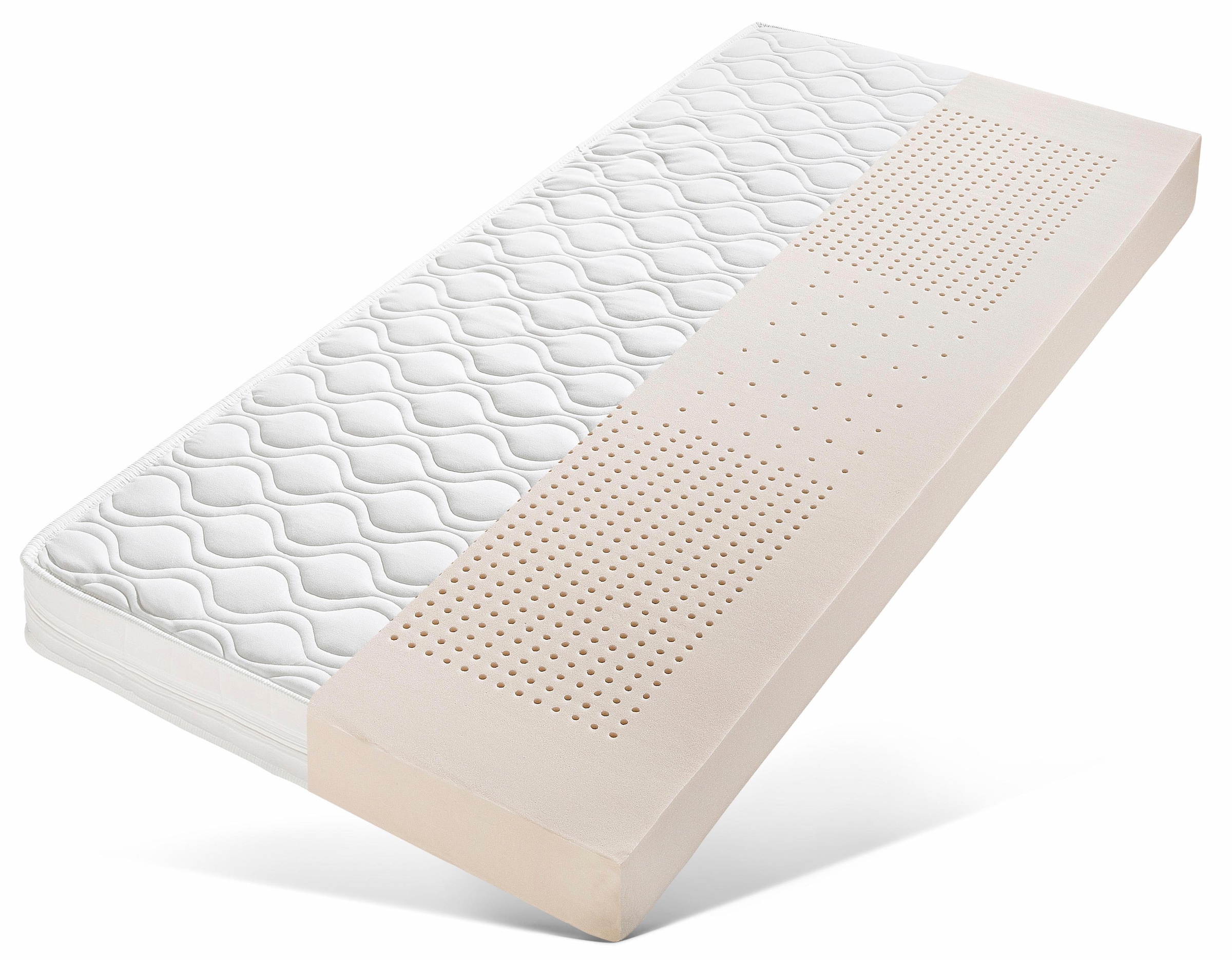DI QUATTRO Komfortschaummatratze »Matratze Airy Form 15, Matratze in verschiedenen Grössen erhältlich« 15 cm hoch Raumgewicht: 28 kg/m³ 1 Stk. tlg. Die Matratze, die atmet. Besonders atmungsaktiver Kern. Top bewertet.