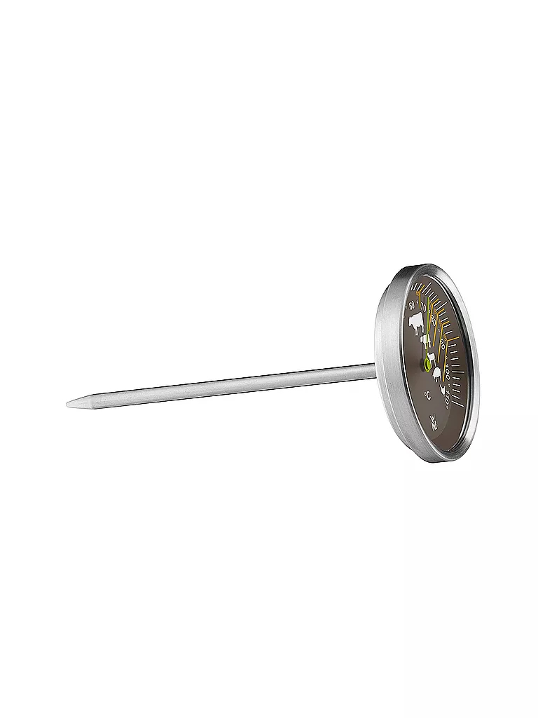 WMF Fleischthermometer analog 6,3cm Cromargan silber