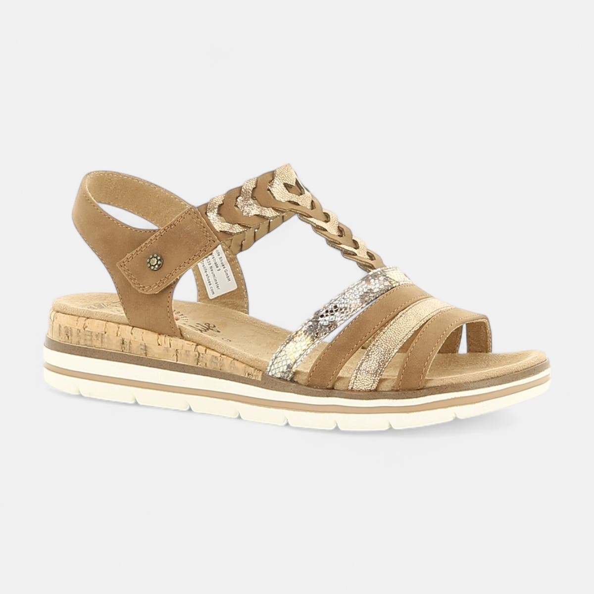 Sandales Femme cognac