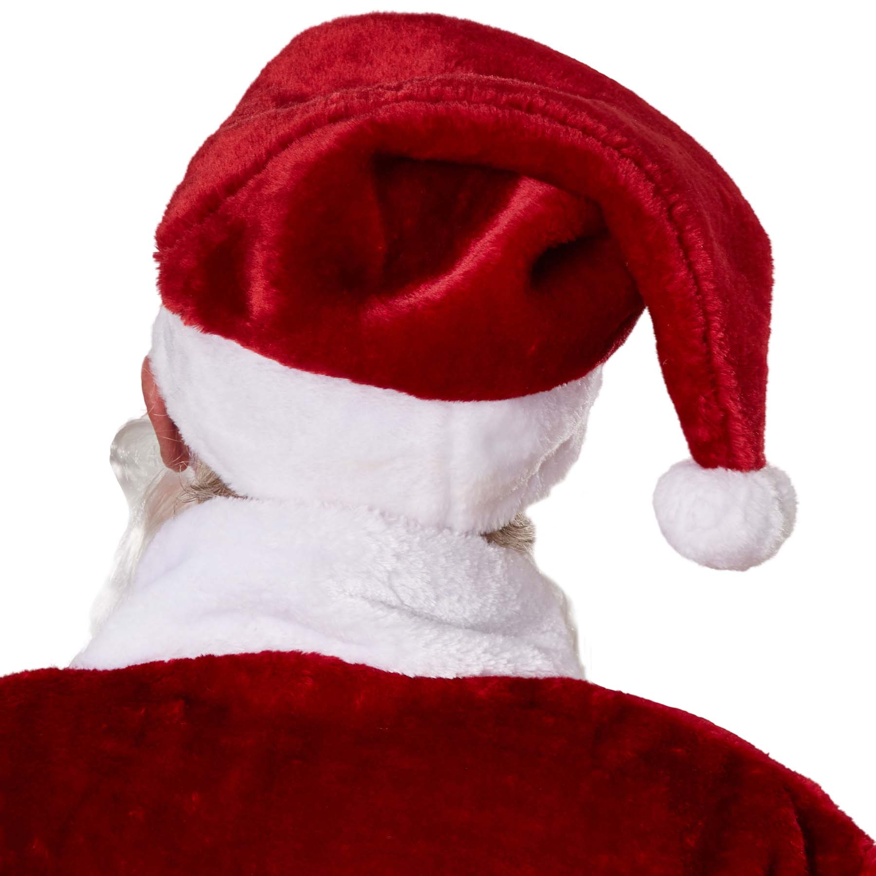 tectake® Weihnachtsmütze dunkelrot