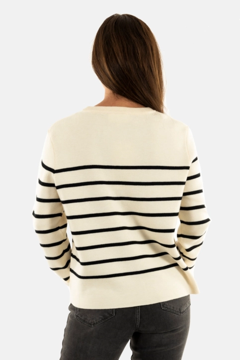 Pull leger grace & mila nahia_22536 ecru