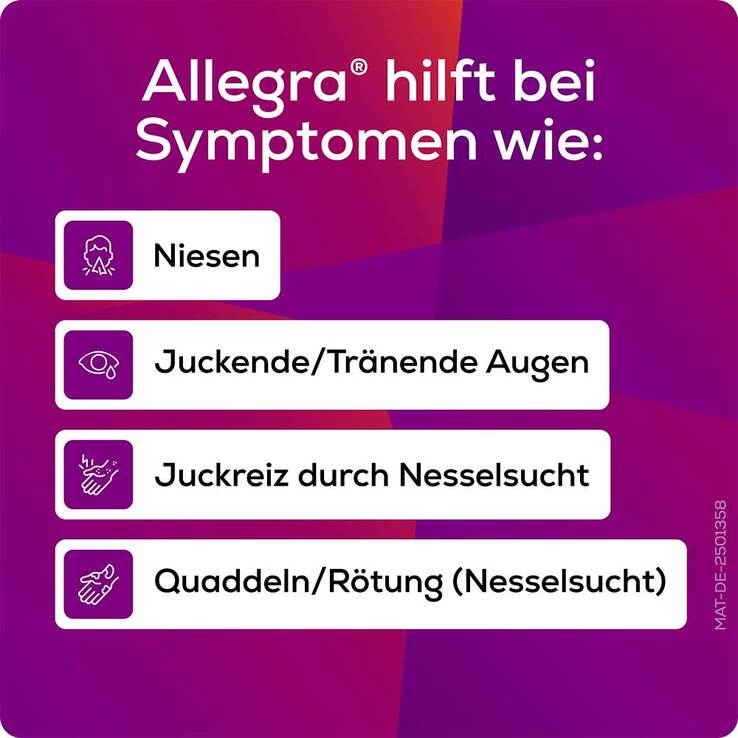 Allegra Allergietabletten 20 mg Tabletten, 20 St