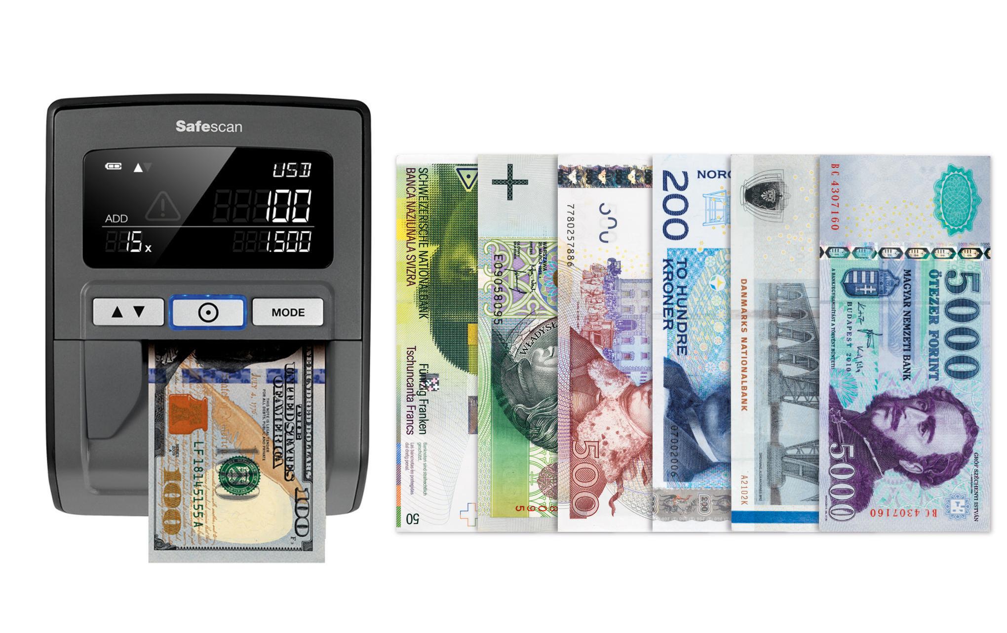 Geldscheinprüfer 185-S<br>Falschgeld-Detektor