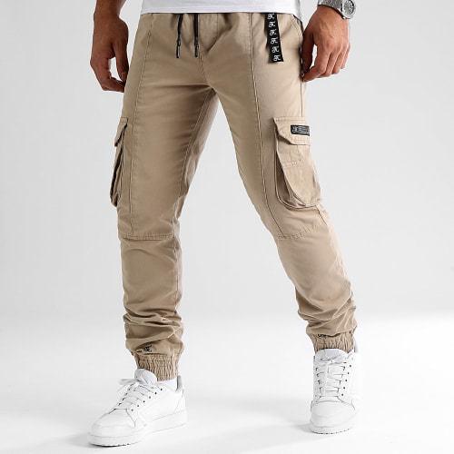 Pantalon Cargo Regular 1043 Beige