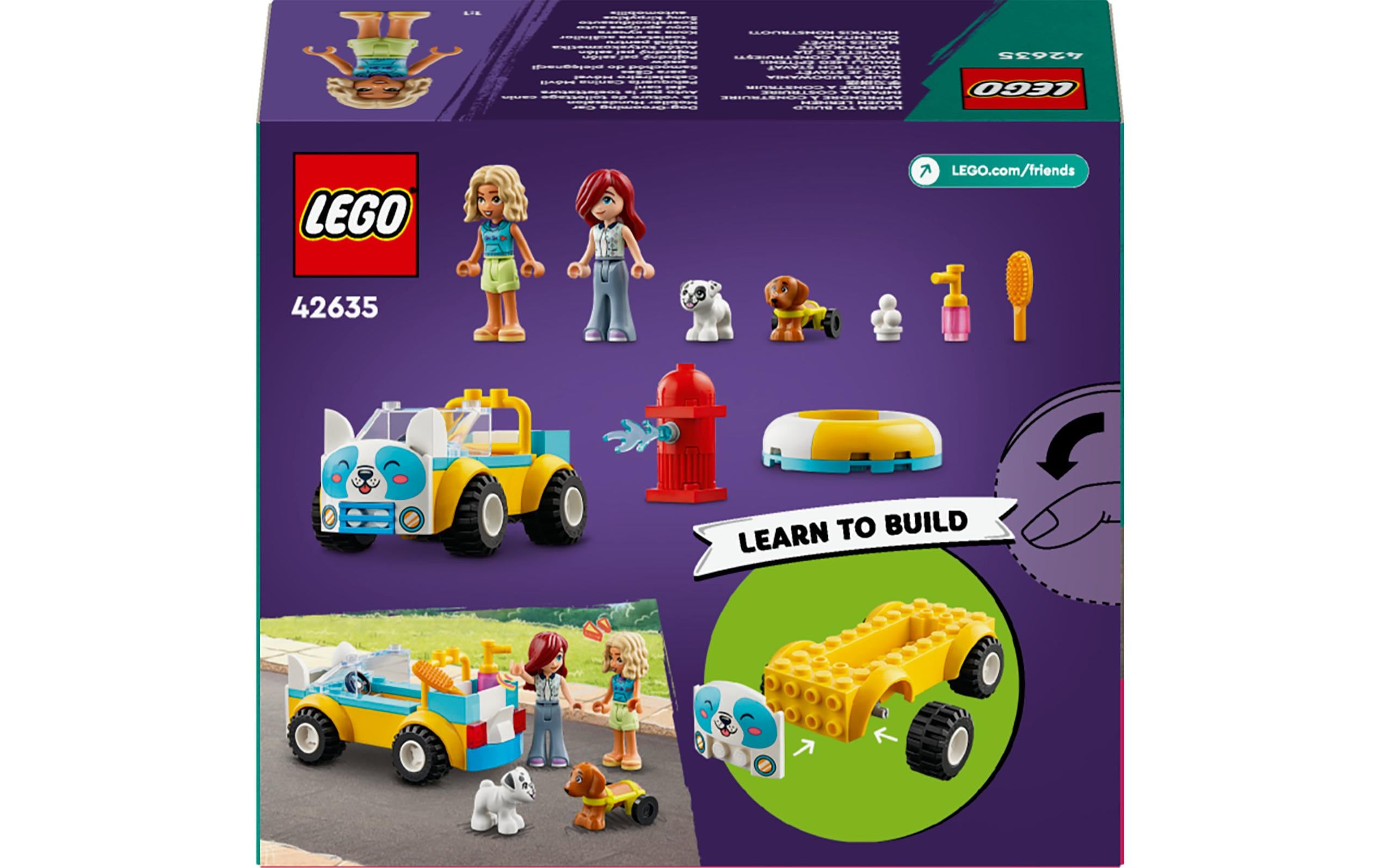 Friends Mobiler Hundesalon 42635Cooles Bau- und Spielset mit Fahrzeug und Tieren