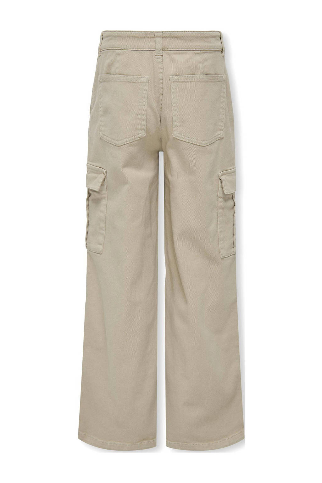 ONLY straight fit cargobroek KOGYARROW-VOX ecru