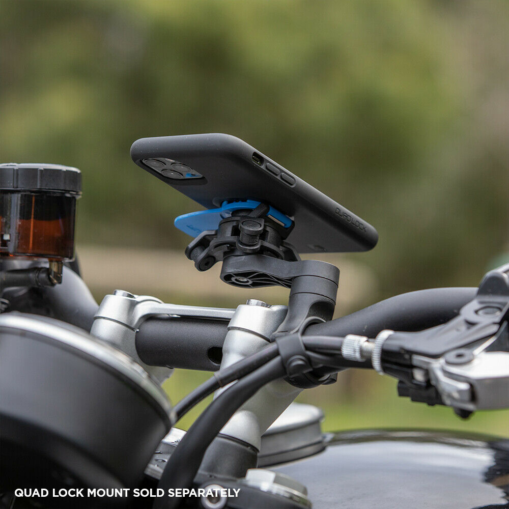 Motorcycle Vibration Dampener Universal Motorrad Halterung mit Dämpfer (QLA-VDM) - Schwarz