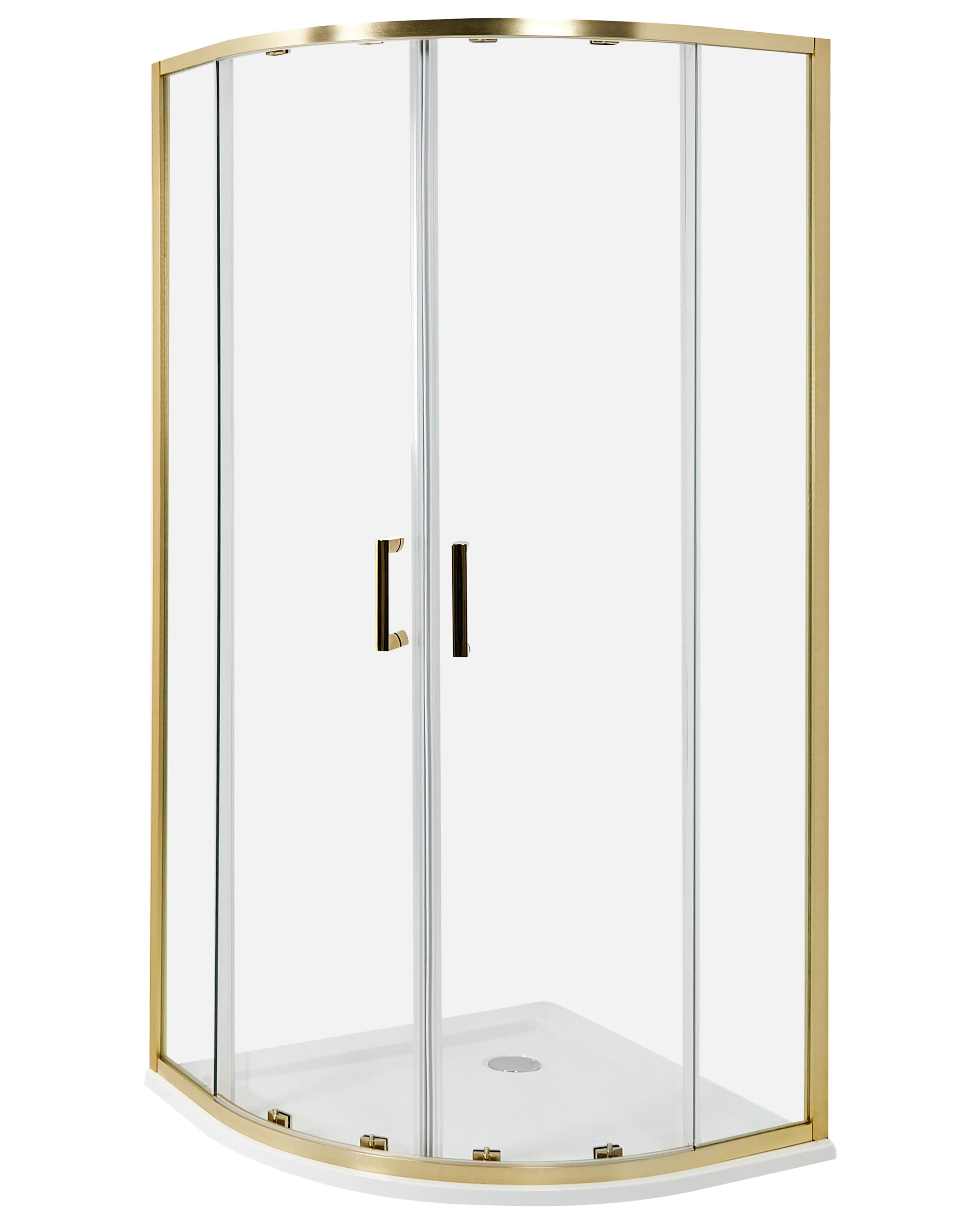 Douchecabine JUKATAN 90 x 90 x 185 cm Goud