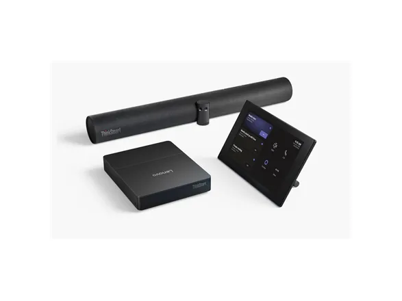 Lenovo ThinkSmart Core Gen 2 - Videokonferencepakke (lydbarre, berøringsskærmkonsol, beregningssystem) - med 3 Years Lenovo Premier Support   3 Years Lenovo Software Maintenance for Smart Office Solution - Certified for Microsoft Teams Rooms - sort