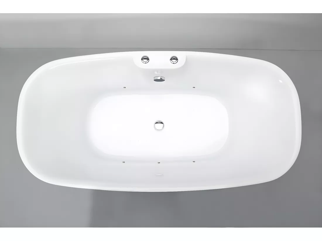 Baignoire Balnéo Îlot TAO Bulle L. 170 x l. 80 cm, by SPALINA