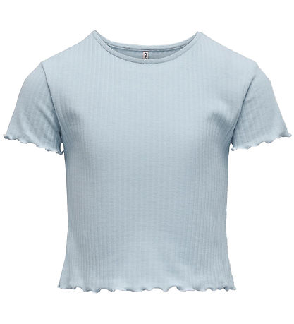Kids Only T-Shirt - KogNella - Rib - Noos - Kaschmir Blue