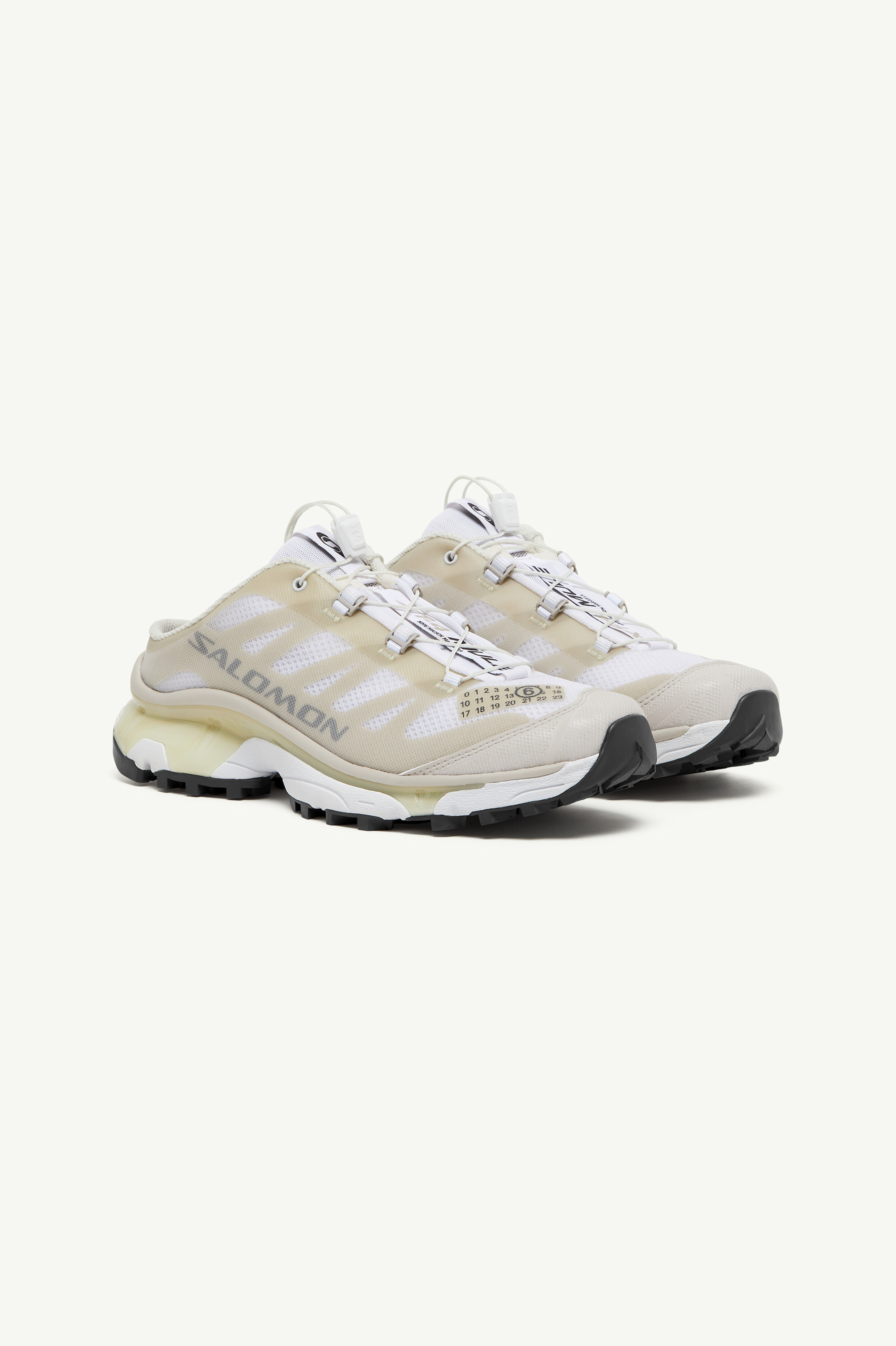 XT MULE 4 MM6 / SALOMON Blanc, vert et argenté