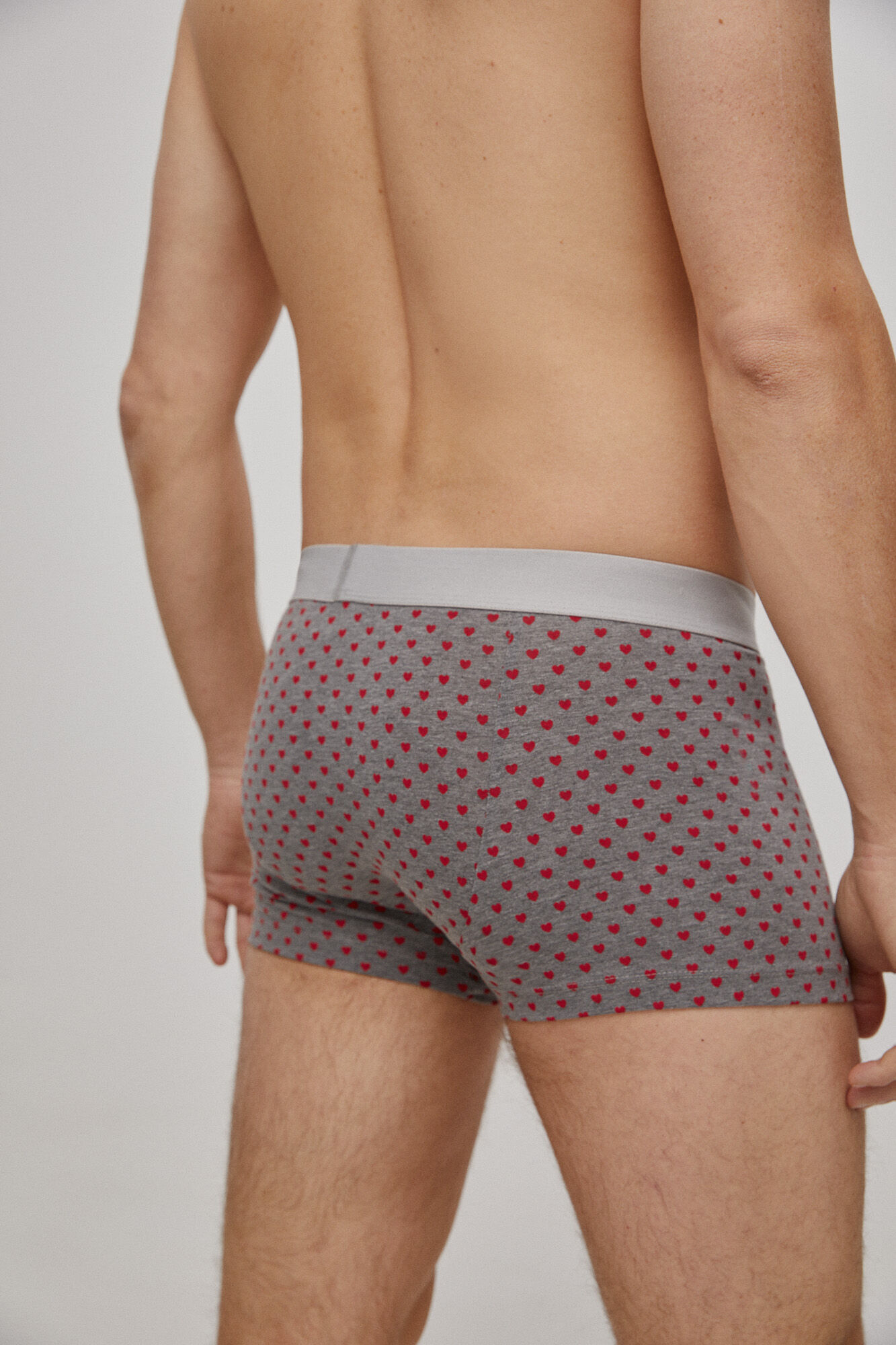 Cueca boxer - Cinza
