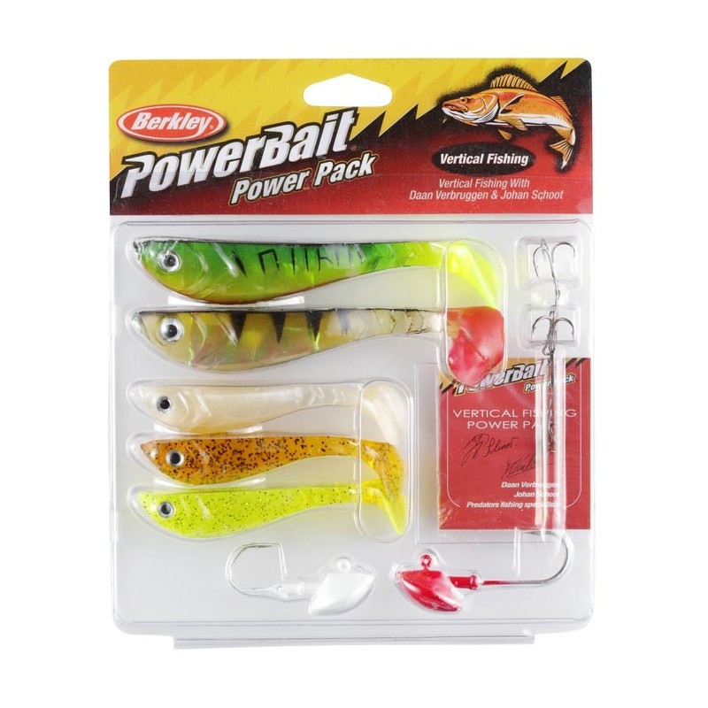 Kit Leurres Souples Berkley Vertical Fishing Kit