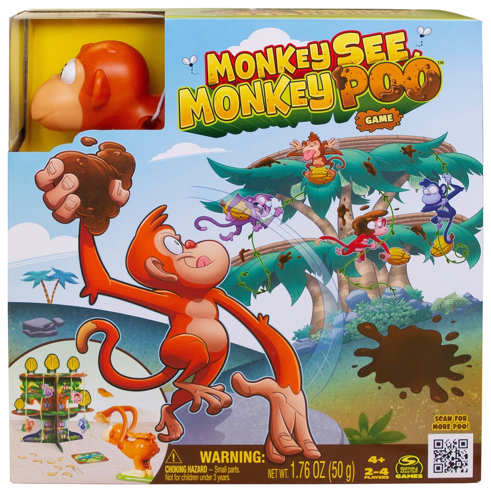 Spiel: Affe sieht Affenkot
