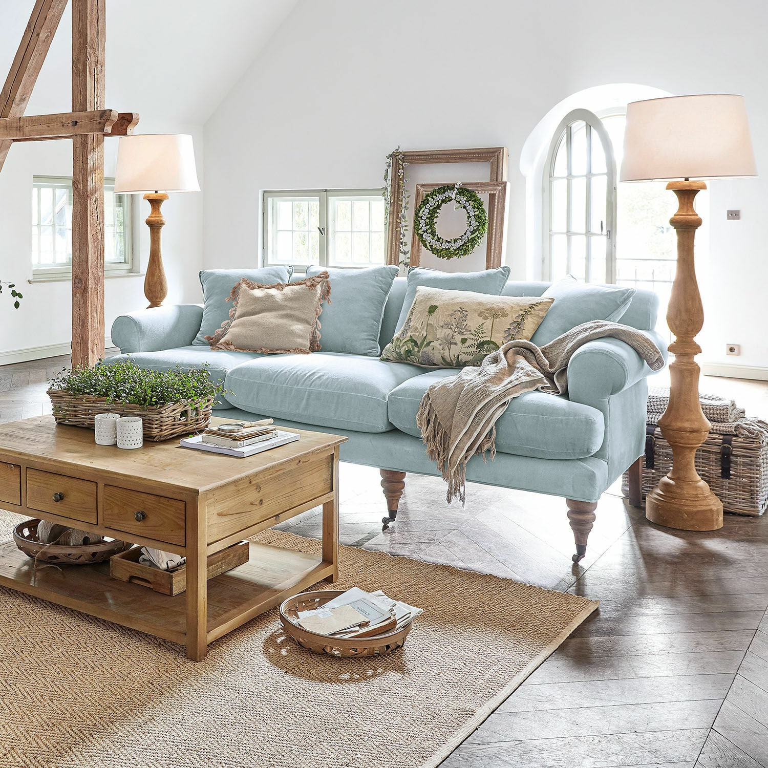 Sofa Kazimir blau