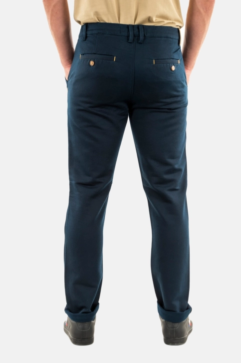 Pantalons Benson & Cherry classic marine