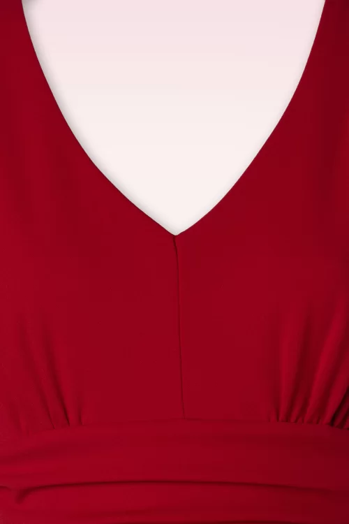 Vintage Chic for Topvintage Evelynn jumpsuit in rood