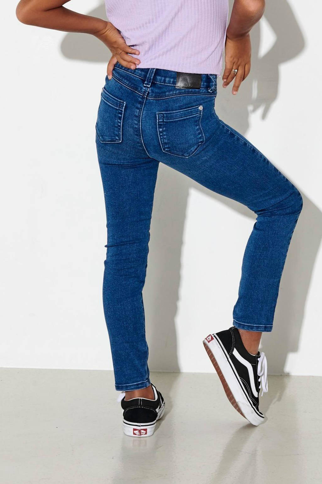 ONLY high waist skinny jeans KONROYAL met katoen stonewashed