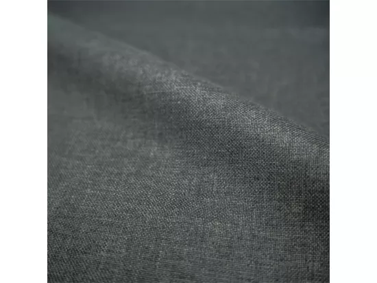 Lot de 2 chaises pour îlot central 66,5 cm en tissu gris foncé - Pipo