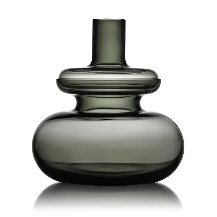 Zone Denmark - Inu Vase, Ø 31.7 x 33 cm, smoked grey