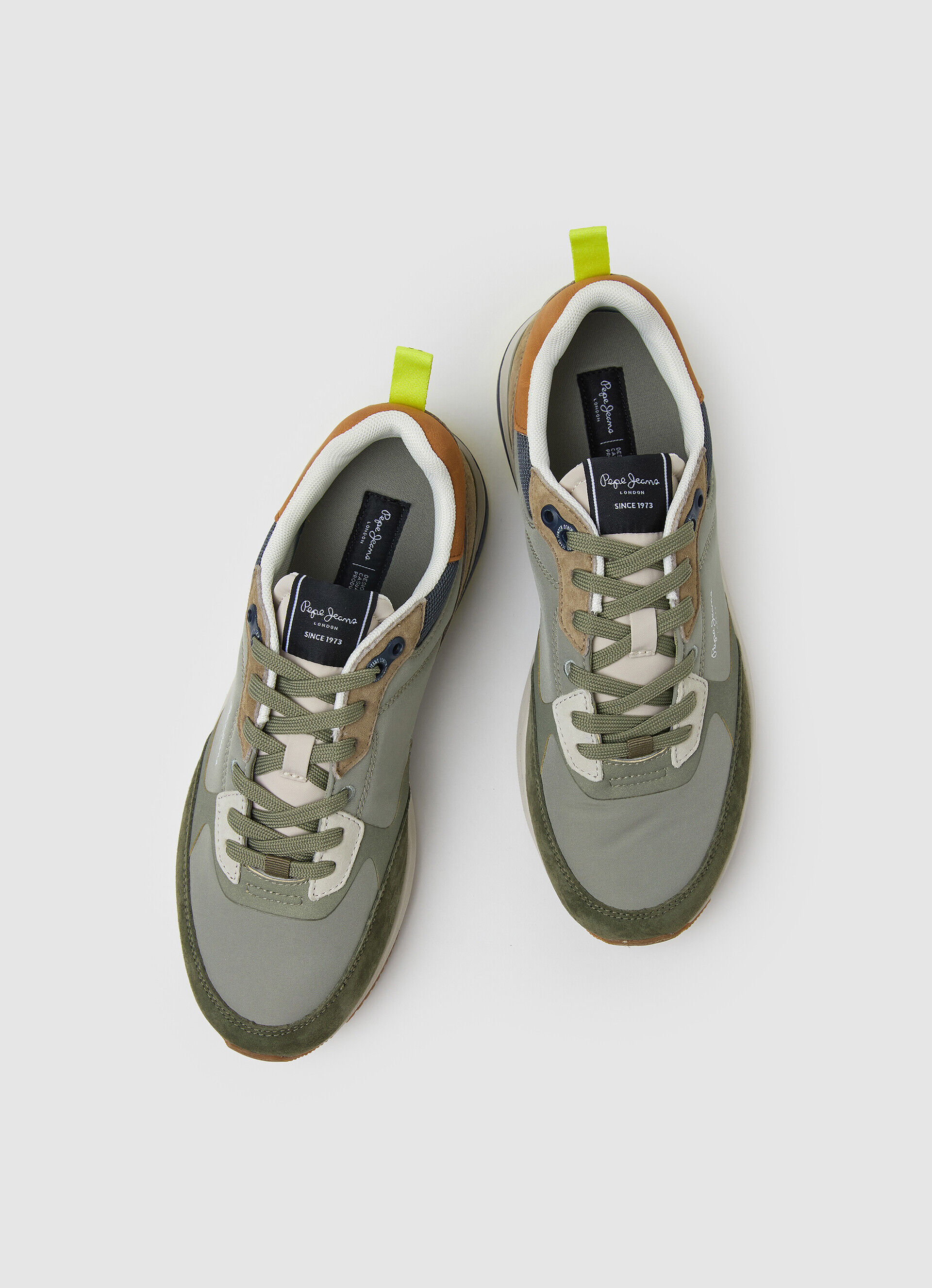 Sapatos LONDON PRO COMBINATION - verde cáqui