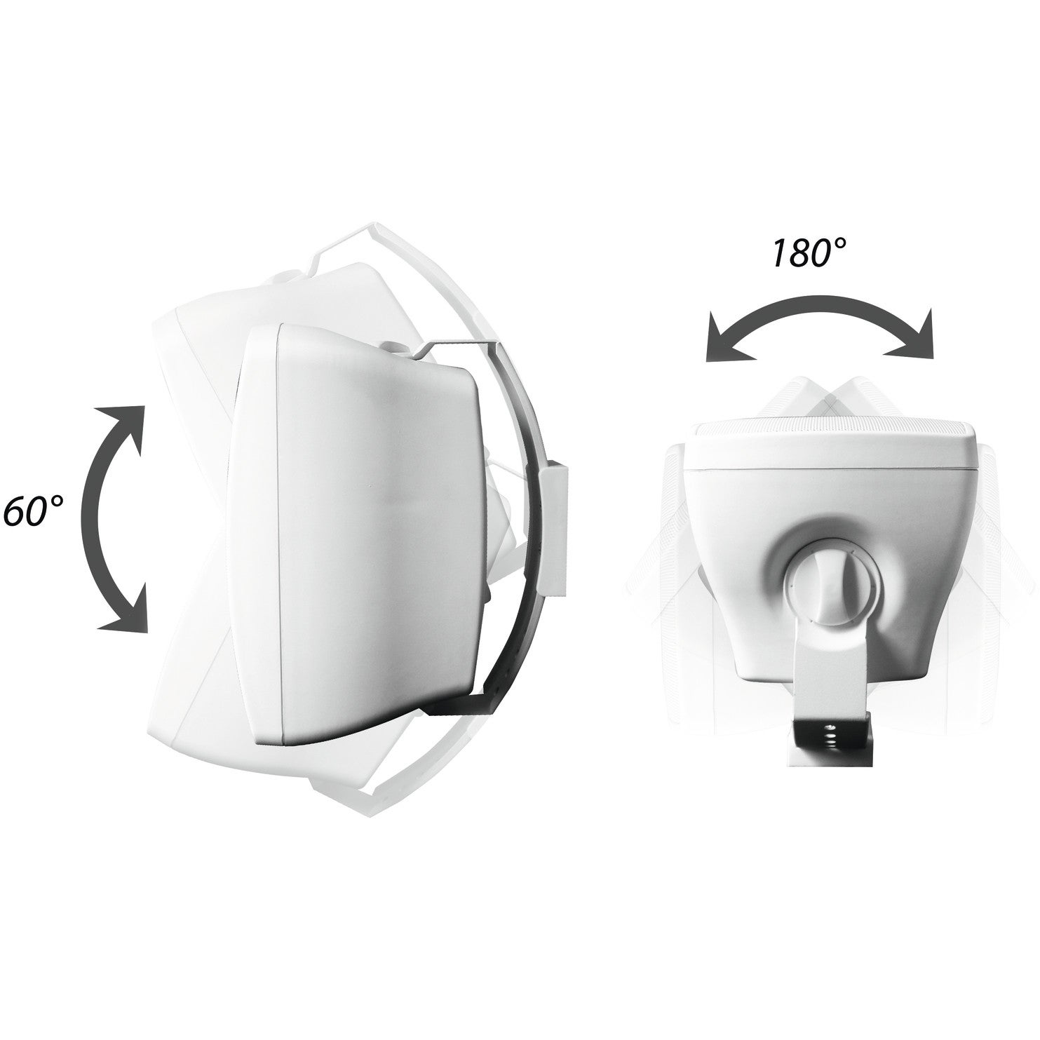 Omnitronic OD-5 passieve 5.25 inch outdoor luidsprekerset wit